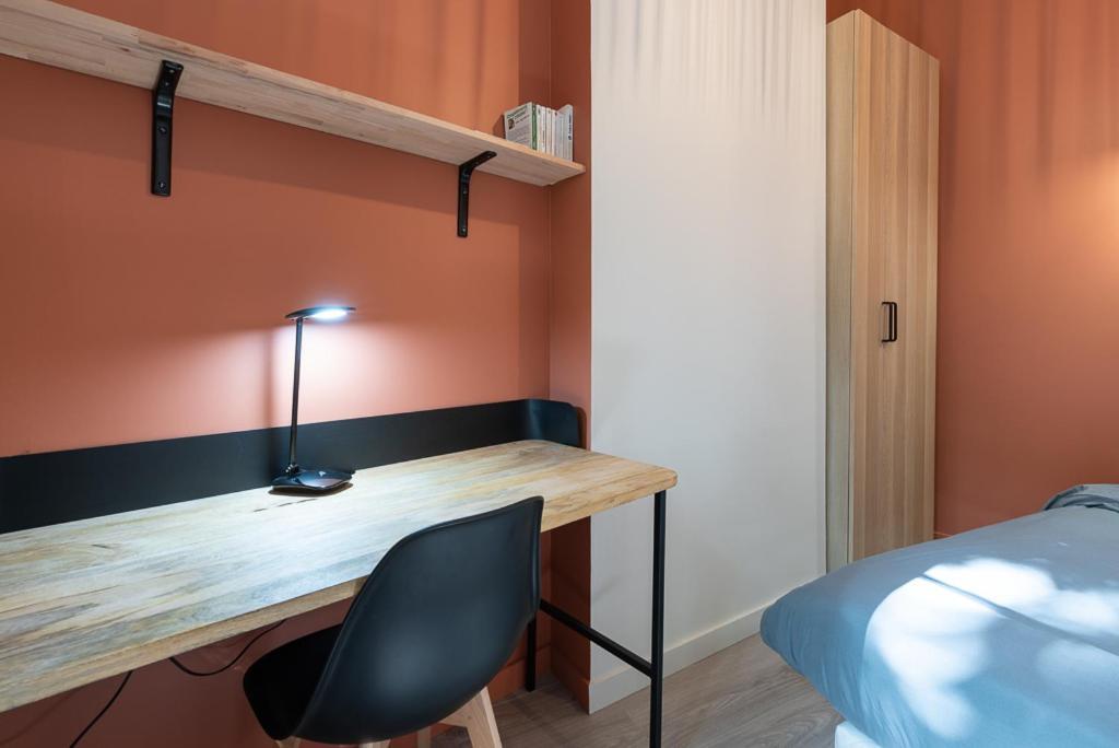 Appart T2 Voltaire - Chambre Separee - Part Dieu リヨン エクステリア 写真