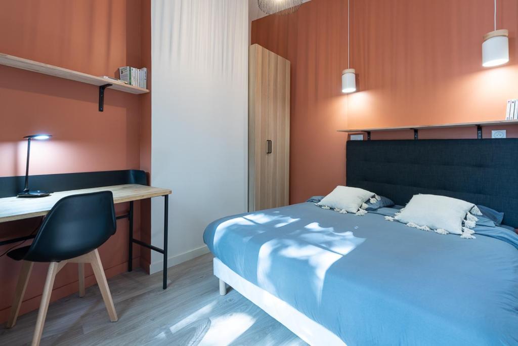 Appart T2 Voltaire - Chambre Separee - Part Dieu リヨン エクステリア 写真