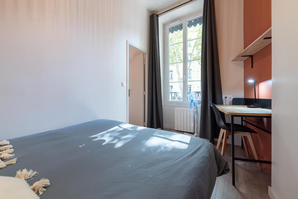 Appart T2 Voltaire - Chambre Separee - Part Dieu リヨン エクステリア 写真